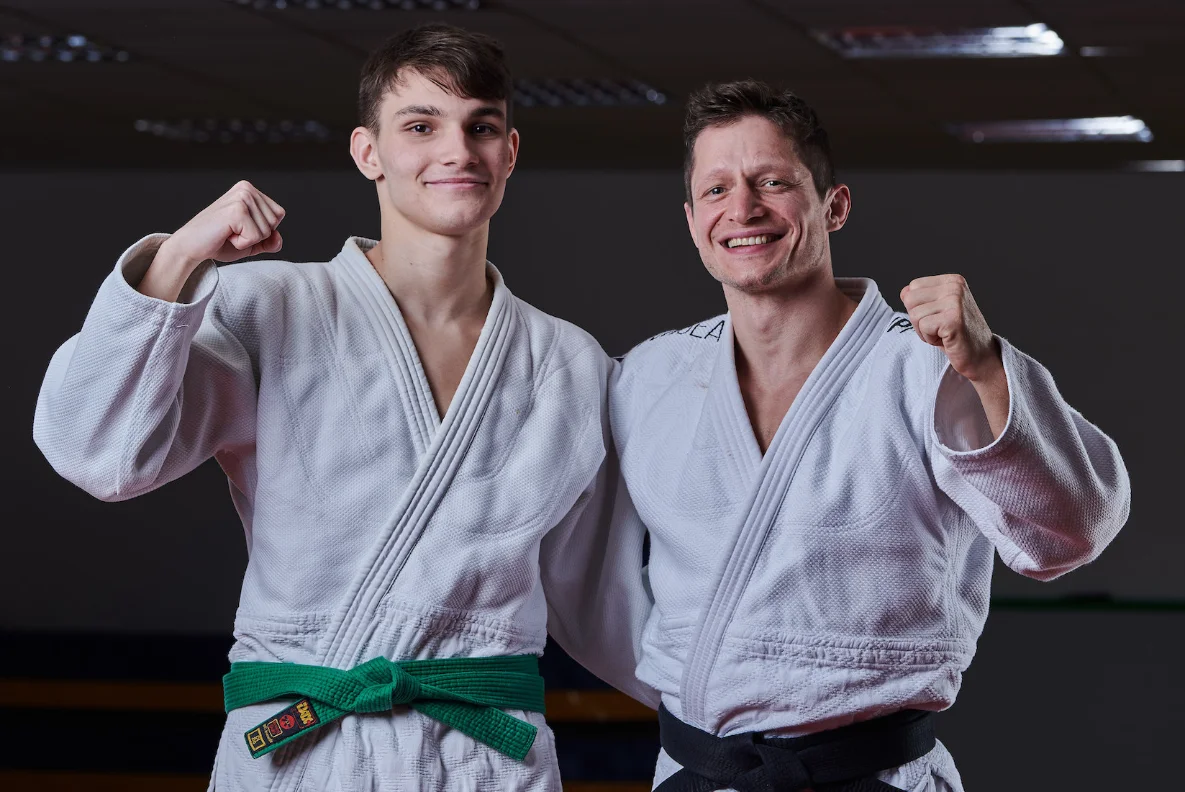 Sny se plní i na tatami. Filip si zatrénoval s olympijským judistou
