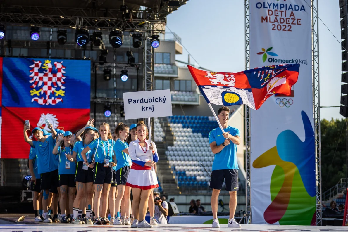 Hrdý vlajkonoš Karlík: Olympiáda mládeže mi dala hodně zkušeností