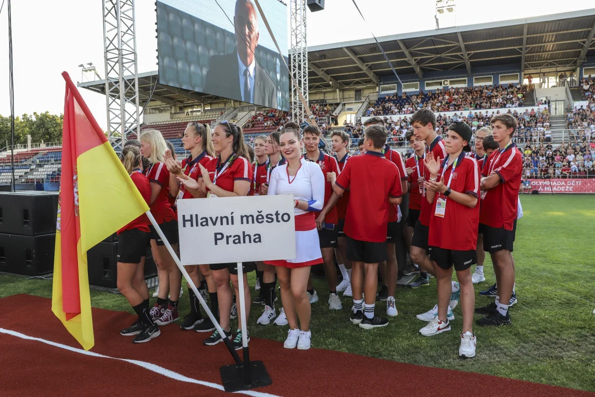 Vlajkonoška Minařík Kudějová: ODM je příprava do budoucího sportovního života