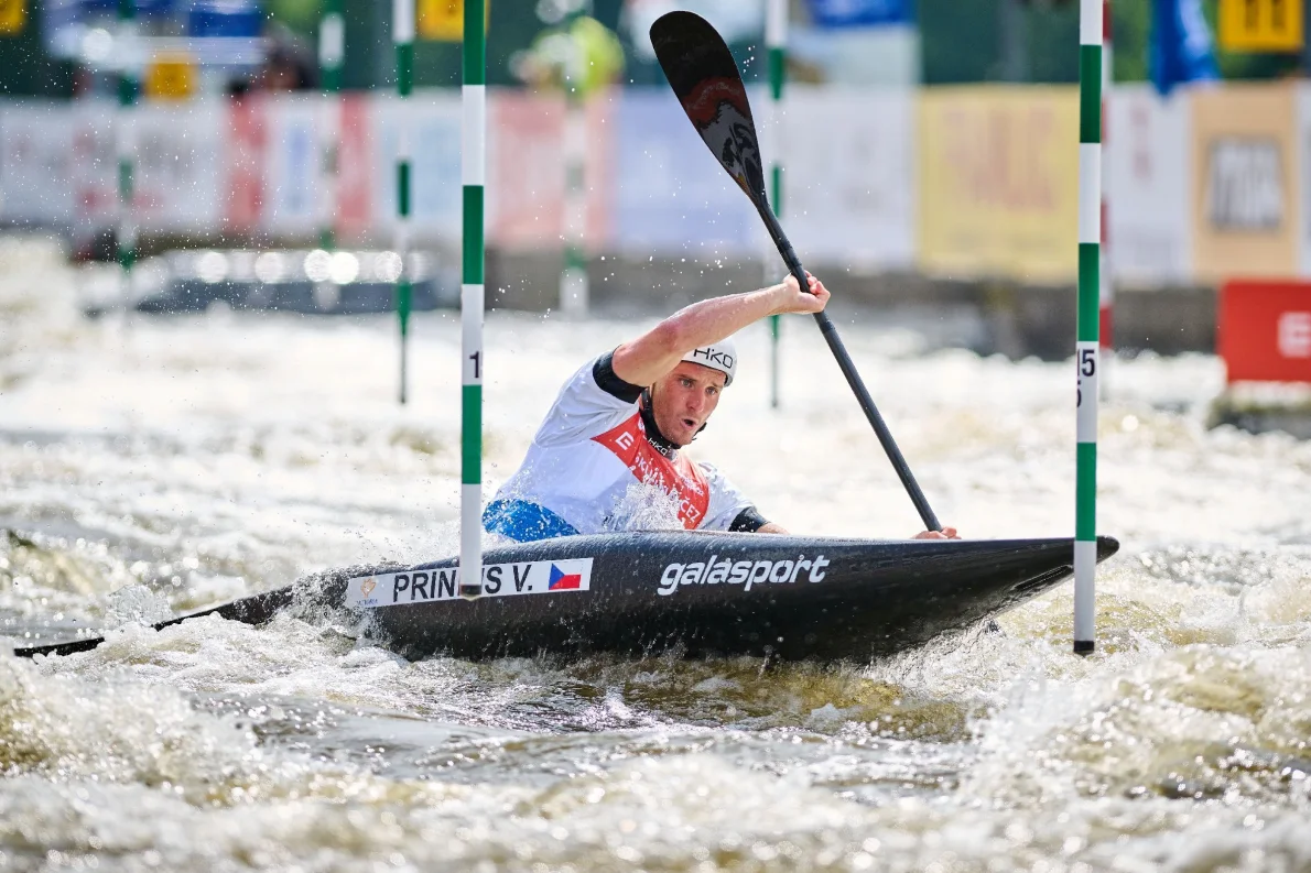 Jedna loď na olympiádě? Není to prokletí, díky tomu jsme nejlepší, říká vodní slalomář Přindiš