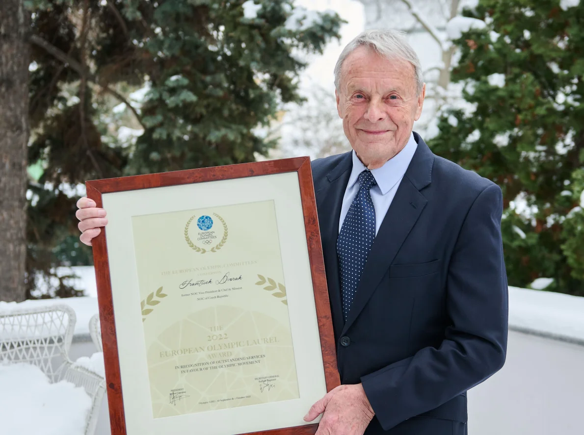 Ve správných rukách! Evropské olympijské vavříny získal František Dvořák