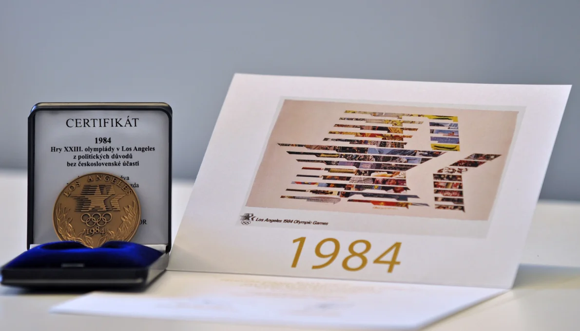 Český klub olympioniků přijal sportovce, které bojkot připravil o OH 1984