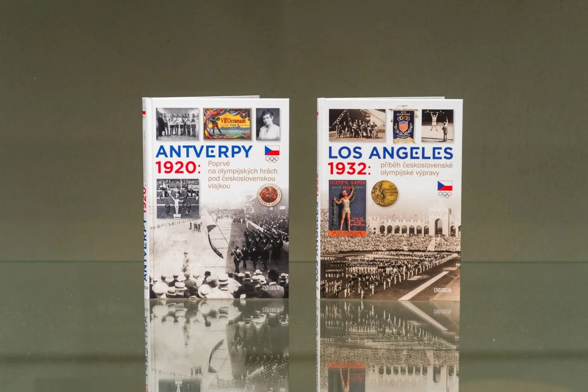 Olympijské knihy Antverpy 1920 a Los Angeles 1932 přinášejí objevy i příběhy z cesty „přes půl světa“