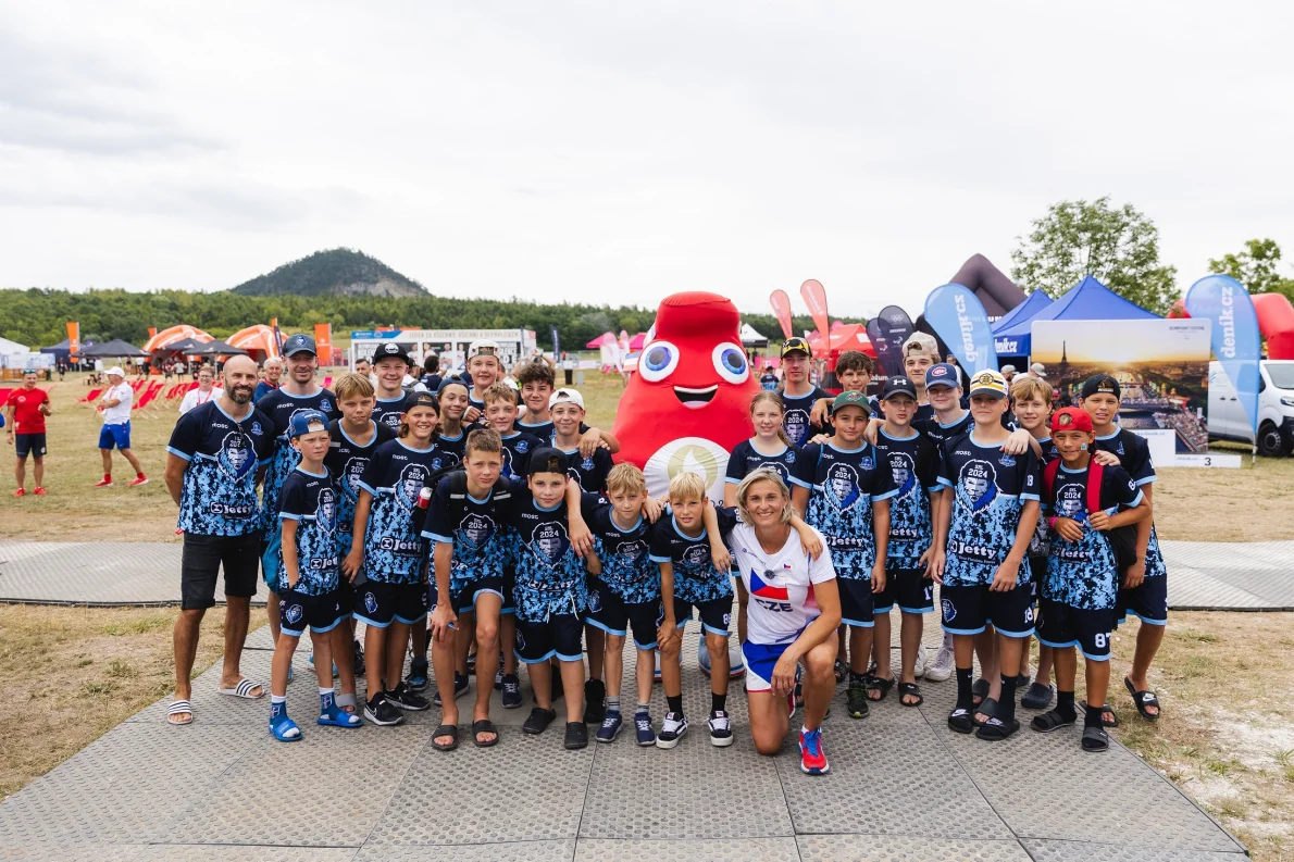 Olympijský festival vítá první návštěvníky! Špotáková a Emmons otevřely Most do Paříže