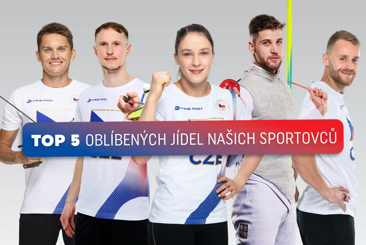 Vychutnejte si TOP 5 oblíbených jídel našich sportovců