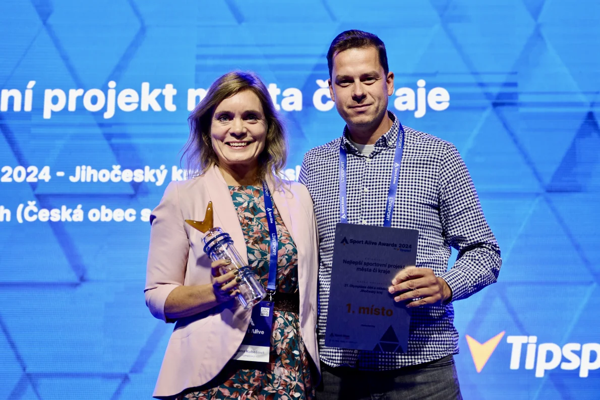 Olympiáda dětí a mládeže 2024 získala cenu Sport Alive Awards 