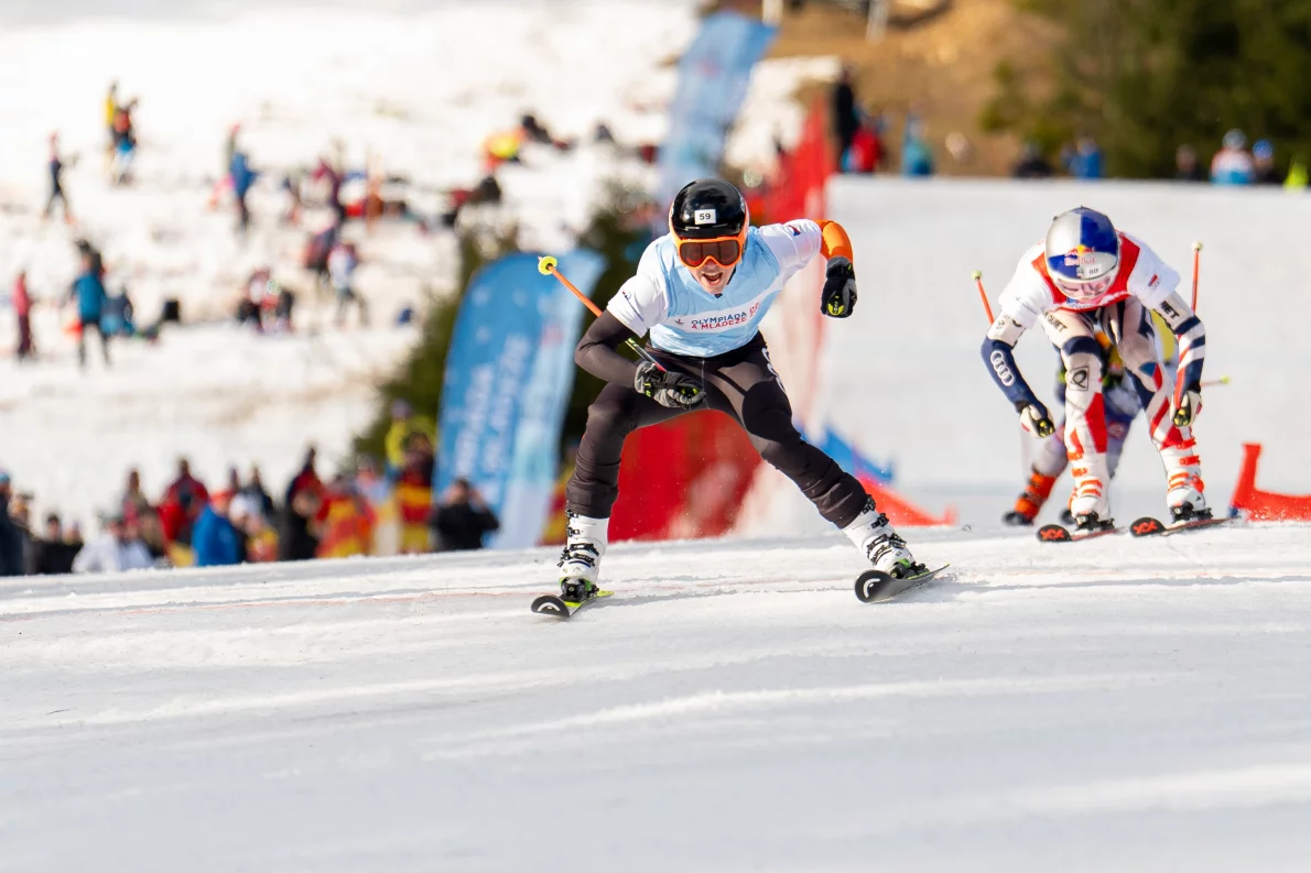 Ze silnice na sjezdovku! Škubalová ze Zlínského kraje ovládla skicross na zimní ODM