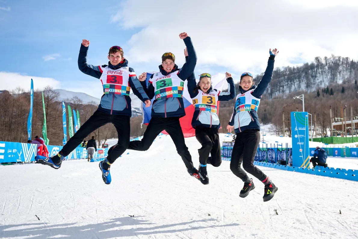 Tři medaile na závěr. Na Evropském olympijském festivalu mládeže uspěli sjezdaři, biatlonisté i hokejisté