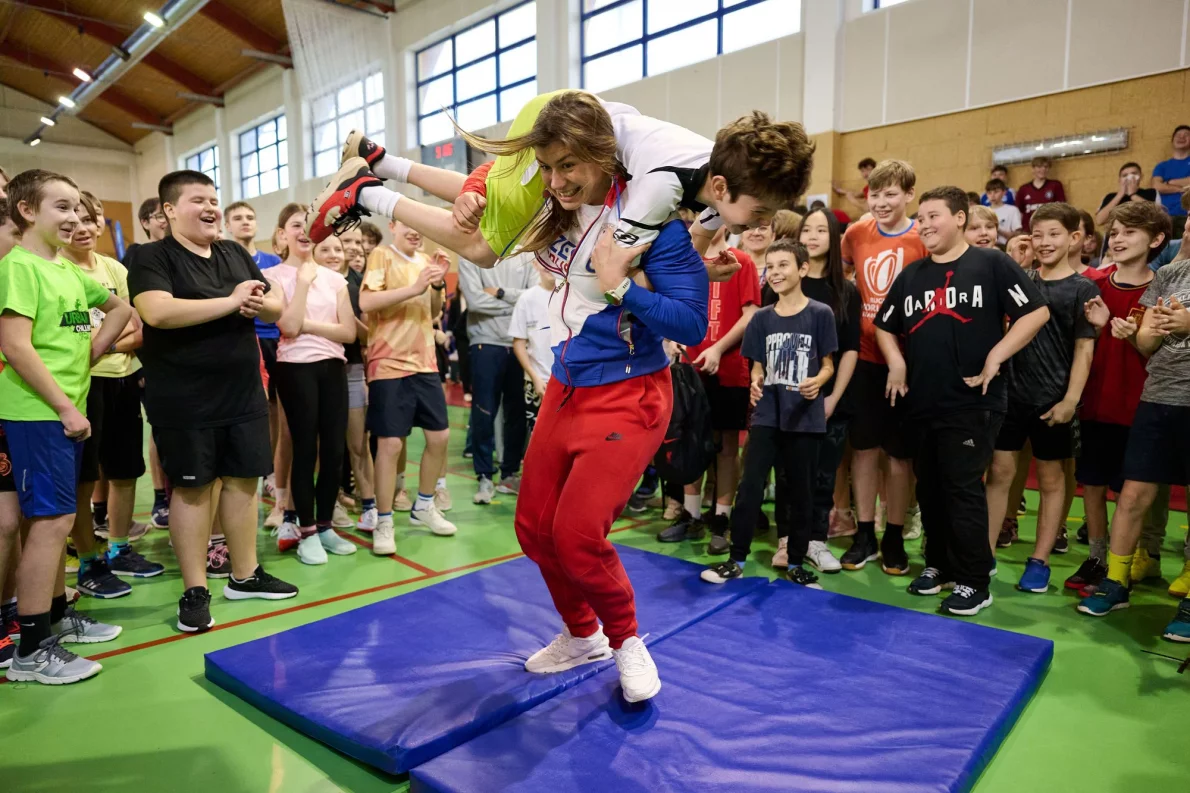 Sčítání doby covidové! Školáci z Čakovic si užili podporu hvězdných sportovců 