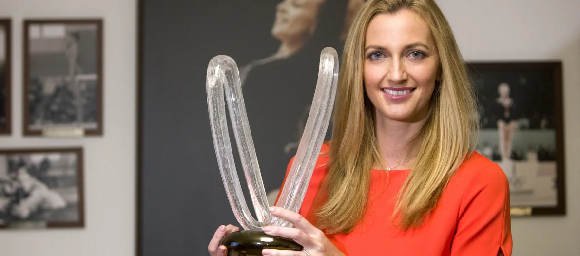 Grace and courage! The Věra Čáslavská Award goes to Petra Kvitová