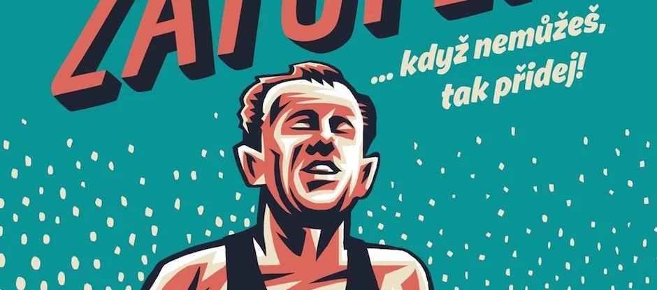 Zátopek v obrazech. Vychází komiks o olympijské legendě